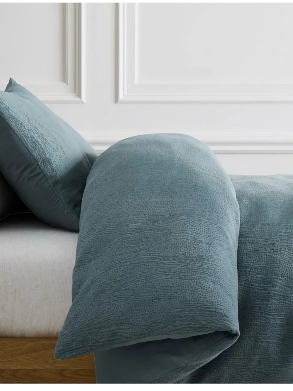 West Elm Silky TENCEL™ & Cotton Matelasse Duvet Cover